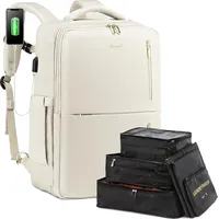 Luxuskollektion Großer Damen Rucksack mit Schuhfach 17