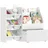 aiyaplay Kinderregal mit 6 herausnehmbaren Boxen 100 x 30 x 80 cm Holzwerkstoff weiß