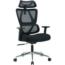 PLACES OF STYLE Andora Netzstoff Schwarz