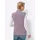 Classic Basics Pullunder CLASSIC BASICS "Pullunder", Damen, Gr. 52, lila (violett, meliert), 50% Baumwolle, 50% Polyacryl, meliert, Pullover Pullunder