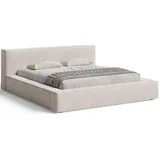 GRAINGOLD Polsterbett, Beige, Textil, 140x200 cm, Schlafzimmer, Betten, Polsterbetten