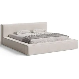 GRAINGOLD Polsterbett, Beige, Textil, 140x200 cm, Schlafzimmer, Betten, Polsterbetten
