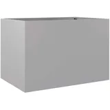 vidaXL Pflanzkübel 62 x 40 x 39 cm Silber