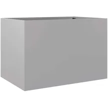 vidaXL Pflanzkübel 62 x 40 x 39 cm Silber