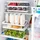 Rotho Kühlschrank Organizer Set 4-tlg weiss/transparent