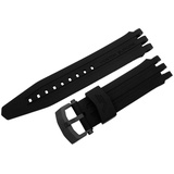 Vostok Europe Energia Rocket Silikonarmband / 26 mm/Schwarz/Schließe Schwarz ZUB-EN-S-589-black