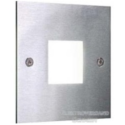Brumberg LED-Wand-EB-Leuchte, 1,2 W, Lichtfarbe weiß, Edelstahl