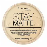 Rimmel London Stay Matte Pressed Powder transparent