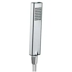 HSK Design-Handbrause Eckig, ohne Brauseschlauch