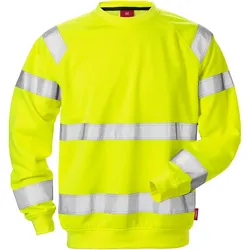 Warnschutz Sweatshirt "7446 SHV" UV-Schutz - XL - gelb