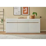 INOSIGN Sideboard »Chester, Weiß Matt«, B/H/T: ca. 217x90x42 cm - weiß