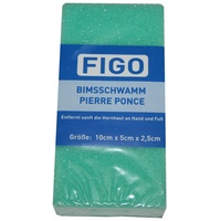 Bimsschwamm Bimsstein FIGO 100 x 50 x 25 mm grün (0002)