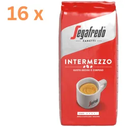 Segafredo Intermezzo - Ganze Bohne (16 x 1 kg) - Italienisch