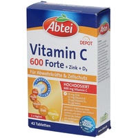 Perrigo deutschland gmbh Abtei Vitamin C 600 Forte Tabletten