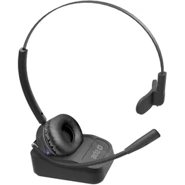 SBS Kabelloses Mono-Headset mit Ladestation Schwarz