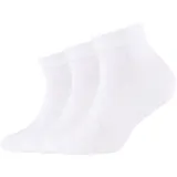 CAMANO Soft Bio-Baumwolle Quarter Socken Kinder 0001 - 27-30