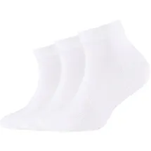 CAMANO Soft Bio-Baumwolle Quarter Socken Kinder 0001 - 27-30