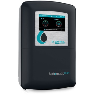 Bayrol Technik I Automatic Cl-pH - Komplette, automatische Poolwasserpflege der neuesten Generation mit Fernzugriff Schwarz