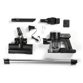 Clean Maxx Clean Edition Akku-Zyklon-Staubsauger schwarz/silber