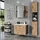 Vicco Irma Hochschrank 30 x 190 cm Anthrazit/Artisan Holz