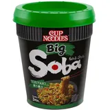 Nissin Soba Nudel Cup BIG Teriyaki, 113g Becher