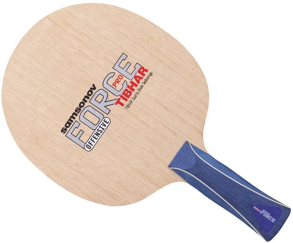 Tibhar Holz Samsonov Force Pro - Griffform konkav - konkav