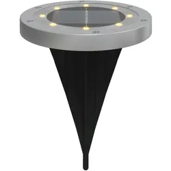 vidaXL Solar-Bodenleuchten mit Erdspieß 12 Stk.