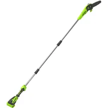 Greenworks Akku-Astkettensäge Greenworks G40PSF 40V - mit Schultergurt und Teleskopschaft- Batterie 2A