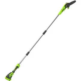 Greenworks Akku-Astkettensäge Greenworks G40PSF 40V - mit Schultergurt und Teleskopschaft- Batterie 2A