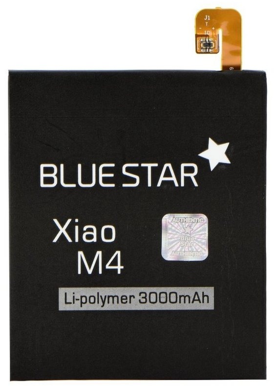 BlueStar Akku Ersatz kompatibel mit Xiaomi Mi4 3000 mAh Austausch Batterie Accu BM32 Smartphone-Akku