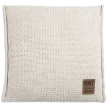 Knit Factory Jesse Zierkissen 50 x 50 cm Beige