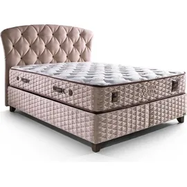 Bambi Freshcell Prime Boxspringbett-Set H3 Nanotechnologie Wendematratze – 140 / 200 - Beige