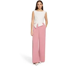 Vera Mont Jumpsuit mit Knotendetail, rosa 38,