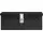 deluke DELUKE® Aluminiumbox mit Deckel Abschließbar Alubox Deichselbox Alu Anhängerbox Werkzeugkiste Transportbox Metallkiste, 50x15x20,5cm Schwarz