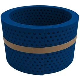 zaun|zu® Sichtschutzstreifen 255 x 9,5 cm Blau Kunststoff 2 St.