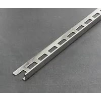 Proline Fliesenschiene als Winkelprofil, Edelstahl (V2A) glänzend, Länge 2,50 m 11 mm Fliesenprofil