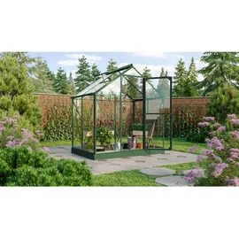 Vitavia Triton 2500 Alu smaragd ESG 3 mm 2,5 m2 inkl. Stahlfundament