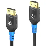 PureLink AOC HDMI Glasfaserkabel 8K 20 m Blau/Schwarz