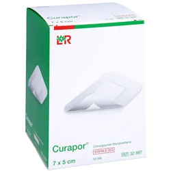 Curapor Wundverband steril chirurgisch 5x7 cm