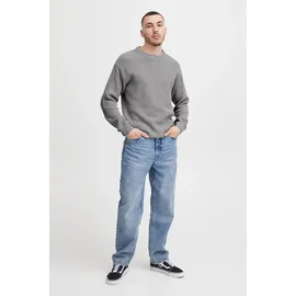 !Solid Rundhalspullover Grau XXL