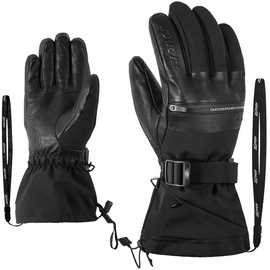 Ziener GALLINUS AS PR DCS Ski-Handschuhe/Wintersport | Wasserdicht Atmungsaktiv Sehr Warm, black, 7