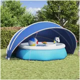 vidaXL Pool-Dome Grün 500 x 500 x 236 cm