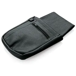 12x Revolvertasche Kellnertasche schwarz Kunstleder