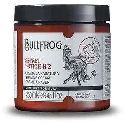 Bullfrog Rasiercreme Secret Trank N.2 Komfort Rasier- & Enthaarungscreme 250 ml Damen 