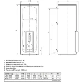 Vaillant eloSTOR VEH 200