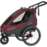 Qeridoo Qeridoo® Sportrex 1 Limited Edition, Fahrradanhänger, Cayenne Red