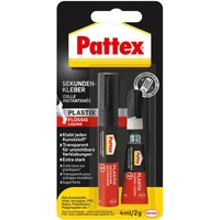 Pattex PSA1C Plastix 2-Komponenten Sekundenkleber, 2g