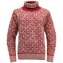 Devold of Norway Devold Svalbard High Neck Pullover (Größe M, rot)