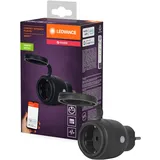 LEDVANCE Außensteckdose 1 St. Schwarz