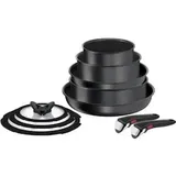 Tefal L7629142, Pfanne + Kochtopf, Schwarz